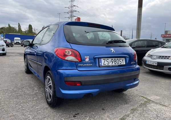 Peugeot 206 plus cena 12900 przebieg: 107000, rok produkcji 2009 z Szczecin małe 92